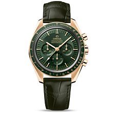 【玩錶交流】全新品 OMEGA Speedmaster 超霸月相登月錶 特殊綠色陶瓷框 30423445206001 歷史價格詳細信息