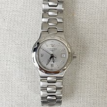浪琴 Longines 正裝錶 大三針 日曆 藍鋼指針 通勤錶 商務 鋼帶 機械錶 背透 巨擘 名匠 優雅 麥穗紋 年曆 白色 歷史價格詳細信息