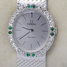 《寶萊精品》Omega 歐米茄銀白圓型手環式女子錶 歷史價格詳細信息