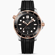 OMEGA 210.20.42.20.03.001歐米茄 手錶 42mm 海馬300  黃金錶殼 藍面盤 半金錶帶 歷史價格詳細信息