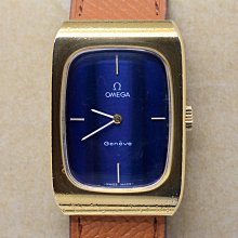 《寶萊精品》Omega 歐米茄金黃方角型石英男子錶 歷史價格詳細信息