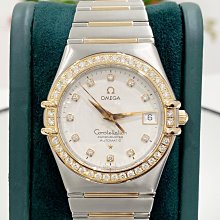 Omega 歐米茄 星座系列 玫瑰金 棕色面盤 石英 28MM 歷史價格詳細信息