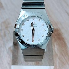 鑫泰典精品 歐米茄 OMEGA  真鑽 18K白金 名錶 瑞士錶 女錶 紀念收藏錶 特價品 歷史價格詳細信息