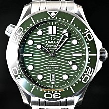 OMEGA 歐米茄 Seamaster 海馬同軸擒縱自動上鍊黑橘橡膠款(215.32.44.21.01.001)x43.5mm 歷史價格詳細信息