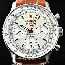 [現貨] Breitling 百年靈 AB0139211G1P1 Navitimer B01 22/08現貨 白面 41mm WS1008 價格比較,價格查詢,歷史價格詳細信息