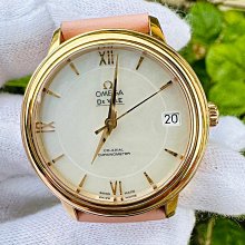 OMEGA 歐米茄 碟飛系列(424.23.40.20.13.001)經典咖啡色腕錶x玫瑰金x39.5mm 歷史價格詳細信息