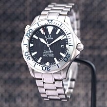 歐米茄 Omega 海馬 seamaster 600米 Planet Ocean 白鋼 黑面 原廠鑽圈 歷史價格詳細信息