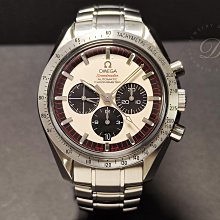 【低調的奢華】OMEGA 超霸 speedmaster 舒馬克F1封王 特別款 大錶徑42mm 熊貓面盤 計時功能 全球限量~原廠保單 價格比較,價格查詢,歷史價格詳細信息