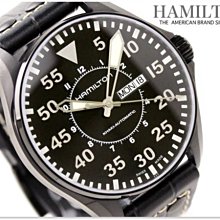 HAMILTON 漢米爾頓 手錶 Khaki Pilot 大錶面 飛行錶 60小時動力 H31機芯 機械錶 H64666735 歷史價格詳細信息