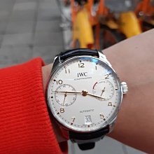 IWC 萬國大葡萄牙系列七日鍊不鏽鋼自動腕錶 歷史價格詳細信息