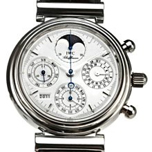 IWC 萬國達文西系列18K白金萬年曆計時腕錶 價格比較,價格查詢,歷史價格詳細信息
