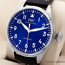 IWC 萬國錶(IW329301)大型飛行員黑面棕色皮帶款x43mm 歷史價格詳細信息