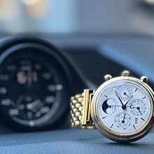 IWC 萬國達文西系列18K白金萬年曆計時腕錶 歷史價格詳細信息