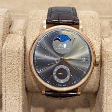 IWC 萬國達文西系列18K白金萬年曆計時腕錶 歷史價格詳細信息