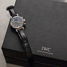 IWC 萬國達文西系列18K白金萬年曆計時腕錶 歷史價格詳細信息
