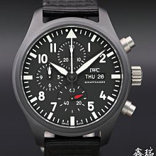 IWC 萬國錶 飛行員計時(IW388101)藍面藍色皮帶機械款x41mm 歷史價格詳細信息
