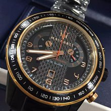 請支持正貨，瑪莎拉蒂手錶MASERATI手錶EPOCA款，編號:R8851118002,白銀色錶面黑色皮革錶帶款 歷史價格詳細信息