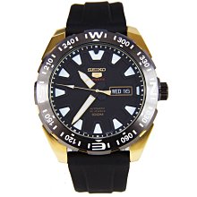 SEIKO WATCH 精工5 Sports黑計分外圈日期星期自動上鍊機械帆布帶腕錶 型號：SRPD55K3【神梭鐘錶】 歷史價格詳細信息