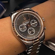 【MASERATI 瑪莎拉蒂】男女通用機械錶型號R8821108010(黑色錶面黑錶殼深黑色真皮皮革錶帶款) 歷史價格詳細信息