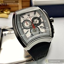 MASERATI手錶,編號R8871606001,44mm黑, 銀錶殼,深黑色錶帶款 歷史價格詳細信息