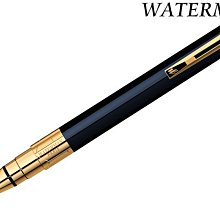 【Pen筆】法國製 WATERMAN威迪文 查理斯登黑桿金夾原子筆 W130042 歷史價格詳細信息