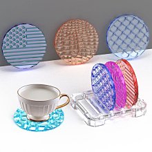 【杯墊模具F】G多尺寸 矽膠模具 滴膠模具 不沾膠 鏡面脫模 手作 石膏模 紙黏本模 歷史價格詳細信息