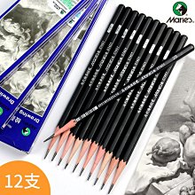 馬利素描鉛筆2b4b6b8b軟中硬炭筆12b14b初學者美術生專-默認最小規格價錢  其它規格請諮詢客服 歷史價格詳細信息