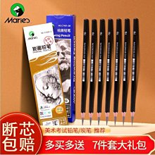 馬利炭筆軟性C7300美術生專業素描軟中硬套裝特軟速寫炭-默認最小規格價錢  其它規格請諮詢客服 歷史價格詳細信息