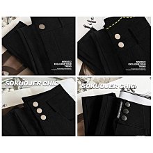 高品質黑色顯瘦牛仔褲女2024韓系簡約彈力高腰九分小個子微喇叭褲 歷史價格詳細信息