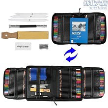 繪畫彩筆油性彩鉛鐵盒裝 180色高品質彩色鉛筆套裝 歷史價格詳細信息