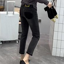 高腰彈力牛仔褲女春季韓版2024新款顯瘦煙管褲小個子直筒長褲ins 歷史價格詳細信息