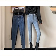 小腳牛仔褲女高腰顯瘦時尚百搭2024春夏季新款修身彈力緊身鉛筆褲 歷史價格詳細信息