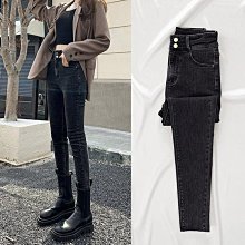 小腳牛仔褲女高腰顯瘦時尚百搭2024春夏季新款修身彈力緊身鉛筆褲 歷史價格詳細信息