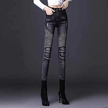 新款修身小腳緊身牛仔褲春季男士長褲高個子加長版黑色顯腿長褲子 歷史價格詳細信息