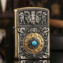 創客優品 芝寶火機zippo 正版純銀貔貅 限量版正版防風煤油打火機芝寶 HJ538 歷史價格詳細信息