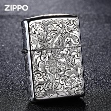 創客優品 打火機zippo正版純銀百福圖專櫃正品限量版奢華典藏男士送禮刻字 HJ1150 歷史價格詳細信息