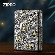 眾誠優品 打火機zippo正品官方旗艦純銅盔甲浮雕雀神麻將防風煤油送男士禮 HJ855 歷史價格詳細信息