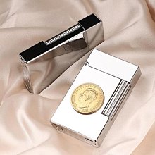 汐仕索直沖打火機氣體防風火機直沖藍焰復古個性電子點火送男女友 歷史價格詳細信息