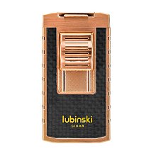 LUBINSKI雪茄打火機 防風鋅合金噴射藍焰三直沖打火機送禮盒包裝 歷史價格詳細信息