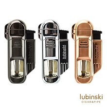 LUBINSKI雪茄打火機 防風鋅合金噴射藍焰三直沖打火機送禮盒包裝 歷史價格詳細信息