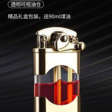 佐羅煤油打火機創意復古搖臂786個性防風透明可視油 歷史價格詳細信息