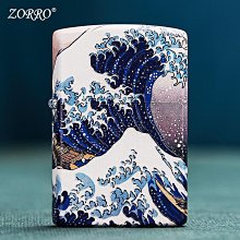 正品zorro佐羅煤油打火機彩繪創意復古砂輪防風可愛網紅卡通個性 歷史價格詳細信息
