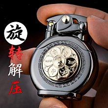 六字真言煤油打火機男925純銀個性轉動復古泰銀防風點菸器女 歷史價格詳細信息