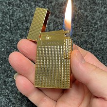 打火機側滑朗聲煤油打火機分割線款開蓋清脆黃銅男士送禮個性收藏 歷史價格詳細信息