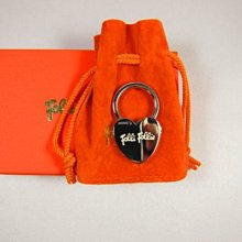 §Betty's日本古董&精品雜貨§真品PRADA 黑色皮製 鑰匙圈~ 歷史價格詳細信息