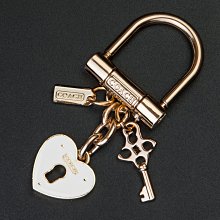 COACH鑰匙圈吊飾 金屬泰迪熊 金色 歷史價格詳細信息