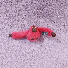 二手 正版 Kipling小猴子吊飾鑰匙圈 掛飾 掛件（桃紅色） 歷史價格詳細信息