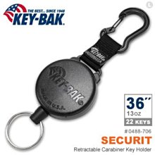 KEY-BAK SECURIT 48”負重伸縮鑰匙圈#0488-803 歷史價格詳細信息