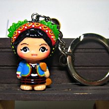☆創意特色專賣店☆原住民鑰匙圈 布農族(男)公仔鑰匙圈 /出國留學贈品 必送禮物 歷史價格詳細信息