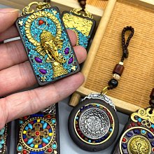 西藏特色紀念品九宮八卦牌法物十二生肖吊掛牌隨身腰牌鑰匙扣吊墜 歷史價格詳細信息